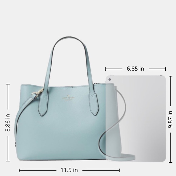 NWT Kate Spade Light Blue Tote Spring collection - Picture 7 of 7
